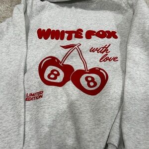 White fox sweatshirt
